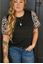 Immagine di CURVY GIRL PRINTED SHORT SLEEVE PLUS SIZE TOP